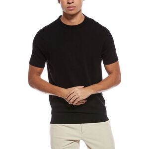 Ted Baker Mens  Black Modern Crewneck T-Shirt, Black